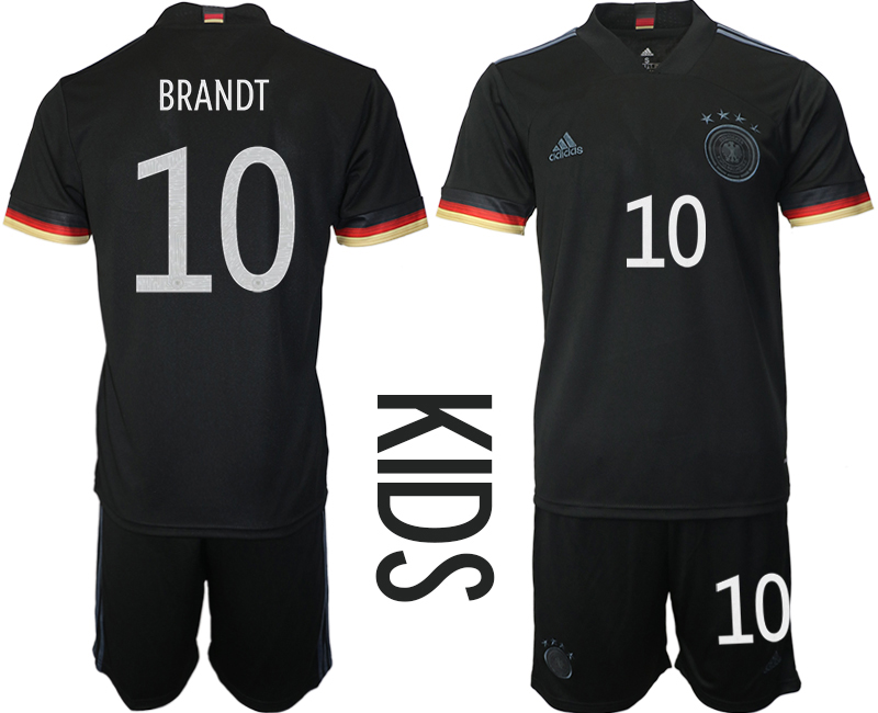 2021 European Cup Germany away Youth #10 soccer jerseys